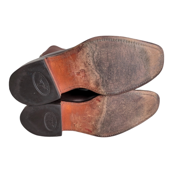 Vintage RM Williams Australian Leather Boot Brown Size 6.5H AUS - Picture 10 of 11